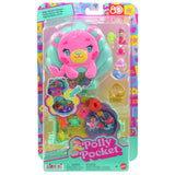 Polly Pocket playset Glitter Island Compact 29cm, imported from the UK