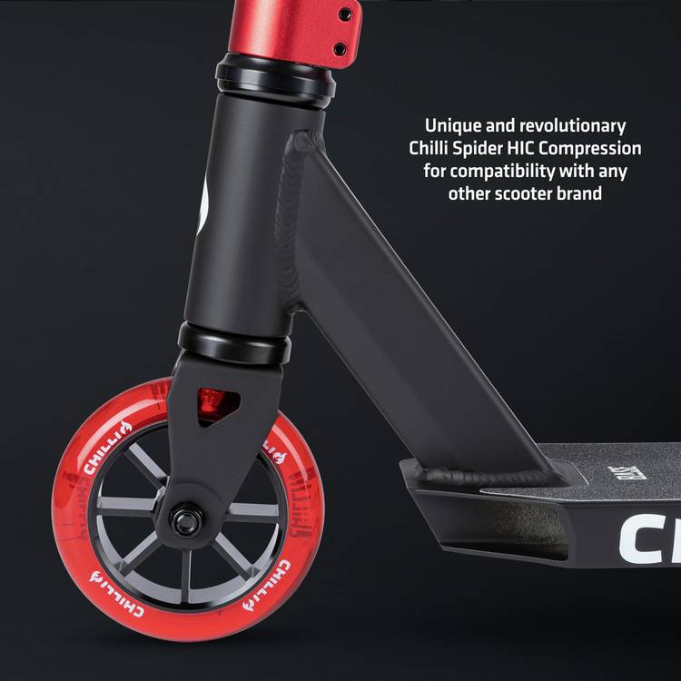 Chilli Base S kids stunt scooter red (British brand)