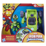 Argos Marvel Iron Man and His Awesome Friends 2-in-1 Mech Vehicle with Iron Hulk Action Figure- Buy online at McGrocer