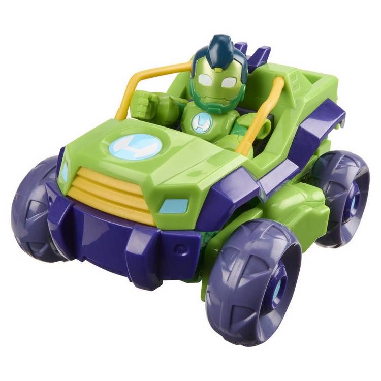 Marvel Iron Man 2-in-1 mech vehicle and Iron Hulk, imported from UK