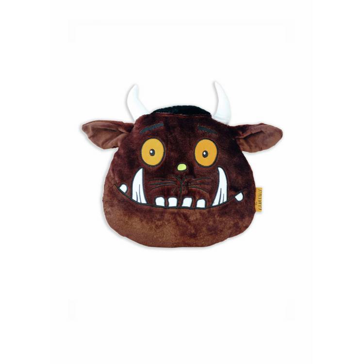 Gruffalo head shaped cushion 32x32cm - British product