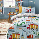 Argos Catherine Lansfield Digger Dreams Kids Bedding Set Toddler- Buy online at McGrocer