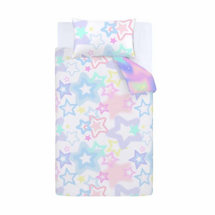 Catherine Lansfield Ombre Star bedding set single, UK version