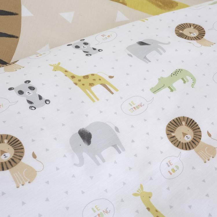 Catherine Lansfield safari roarsome kids bedding set toddler, imported from the UK