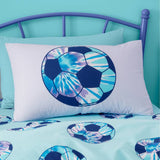 Catherine Lansfield football tie dye bedding set single, imported from the UK