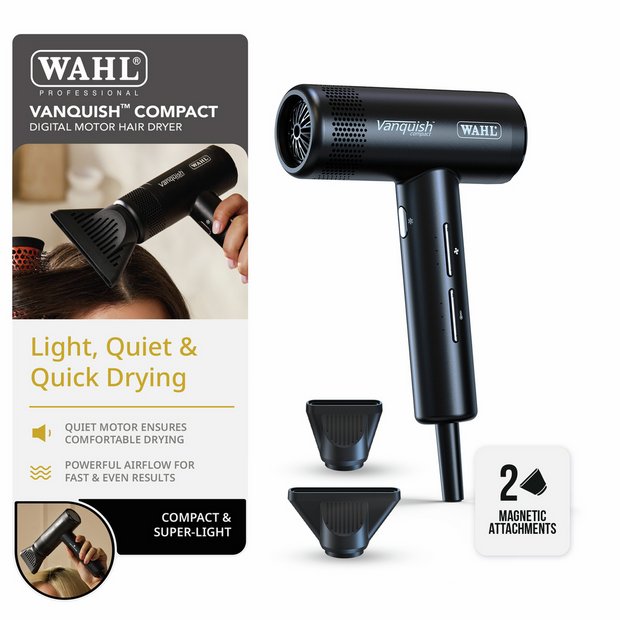 Wahl Vanquish Compact hair dryer 1600W - British product