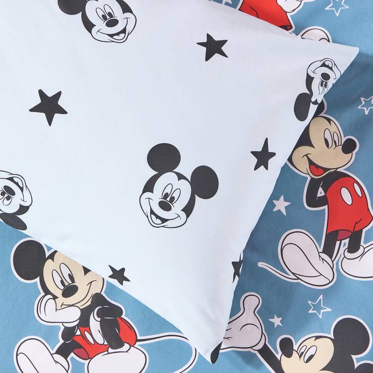 Disney kids bedding set sky blue toddler 120x150cm, UK version