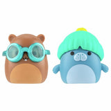 Squish-a-longs Mini-Squish collectibles pack of 8 - British product