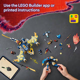 LEGO NINJAGO Rogue's Mech Dragon Rider building set 584 pieces, imported from the UK
