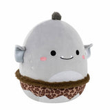 Squishmallows Booga 12 inch grey soft toy - British product