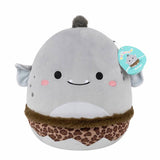 Squishmallows Booga 12 inch grey soft toy - British product