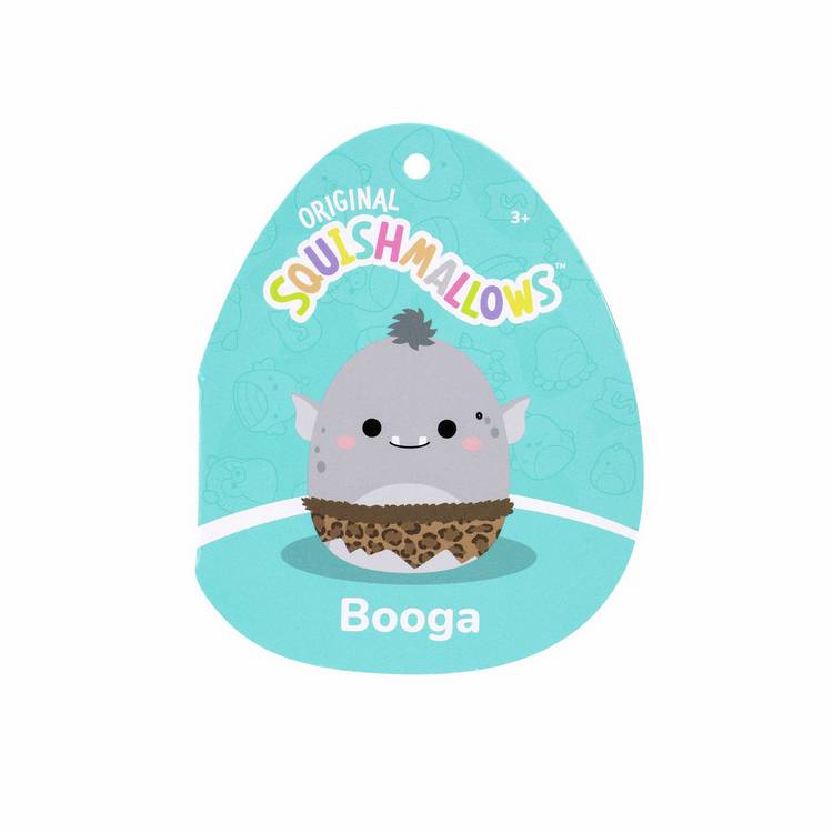 Squishmallows Booga 12 inch grey soft toy - British product