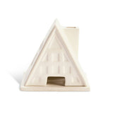 Habitat ceramic house shaped incense holder white, imported from the UK