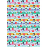 Bluey everyday wrapping paper 2 rolls 3m each (British brand)