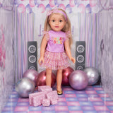 DesignAfriend Happy Birthday doll 18 inch, imported from the UK