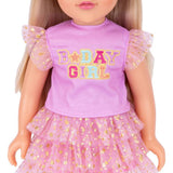 DesignAfriend Happy Birthday doll 18 inch, imported from the UK