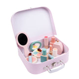 Chad Valley wooden beauty set with 12 pieces, imported from the UK