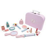 Chad Valley wooden beauty set with 12 pieces, imported from the UK