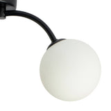Argos Home flush ceiling light with opal glass globes, imported from the UK