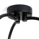 Argos Home flush ceiling light with opal glass globes, imported from the UK