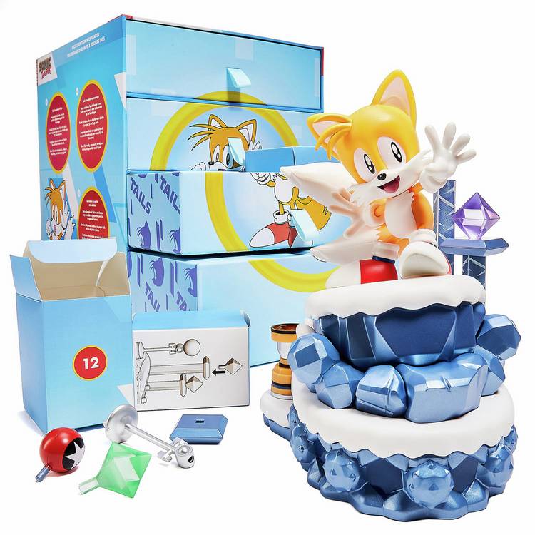 Numskull Sonic Tails countdown collectible figure (British brand)
