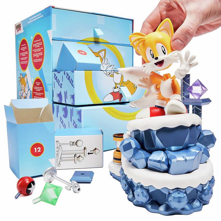 Numskull Sonic Tails countdown collectible figure (British brand)