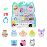 Squish-a-longs 8 pack mini squish toys with accessories, imported from the UK