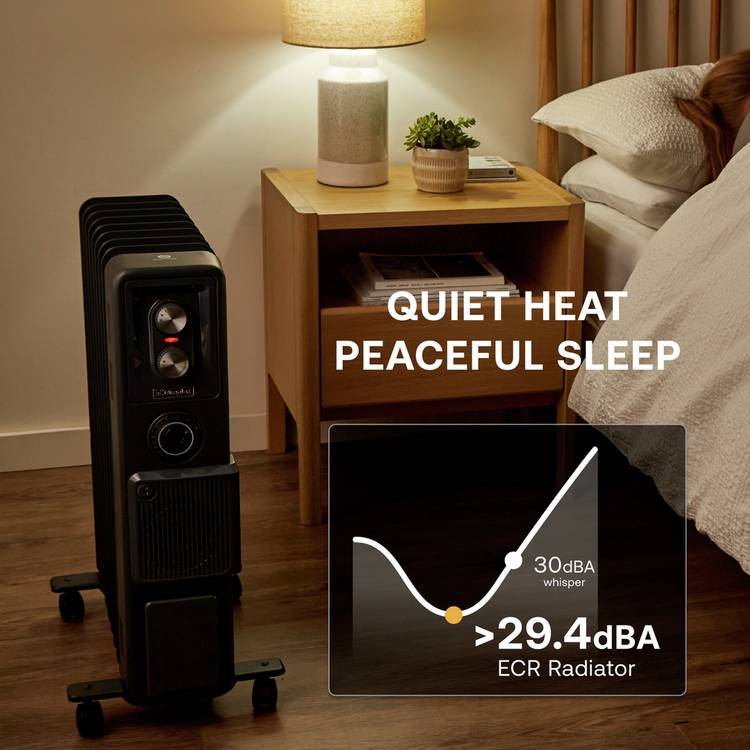 Dimplex oil-free turbo radiator 2.4kW - British product