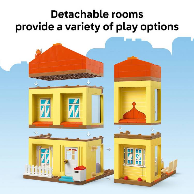 LEGO Bluey family house toy 382 pieces (British brand)