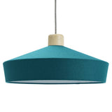 Habitat green fabric lampshade 43cm, imported from the UK