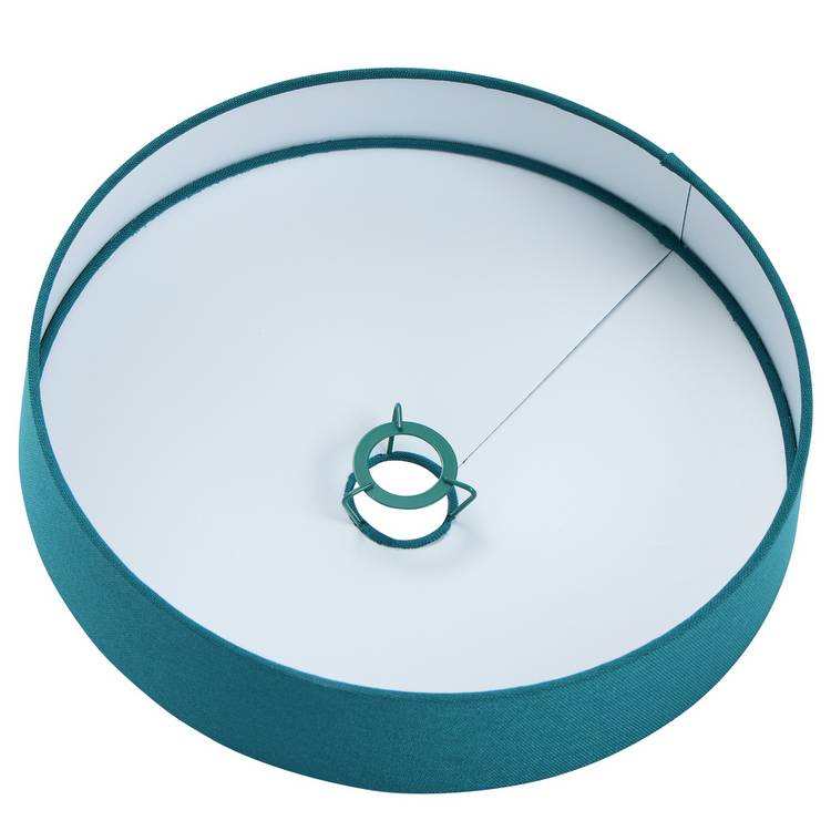 Habitat green fabric lampshade 43cm, imported from the UK