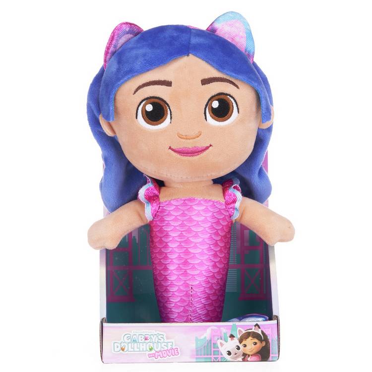 Gabby's Dollhouse mermaid plush toy 26cm - British product