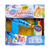 Argos Crayola Marker Airbrush Spray Art Set with 8 Markers and Stencils- Buy online at McGrocer