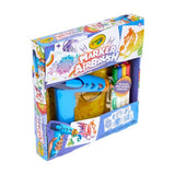 Crayola Marker Airbrush kit with markers and stencils - British product
