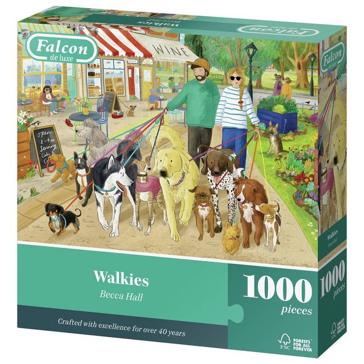 Falcon Deluxe Walkies puzzle 1000 piece, UK version