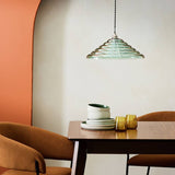 Argos Habitat Ringo Green Glass Easy Fit Lampshade 40cm- Buy online at McGrocer
