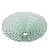Habitat Ringo green glass lampshade 40cm - British product