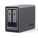 Argos UGREEN NAS DXP2800 2-Bay N100 Diskless Network Attached Storage- Buy online at McGrocer