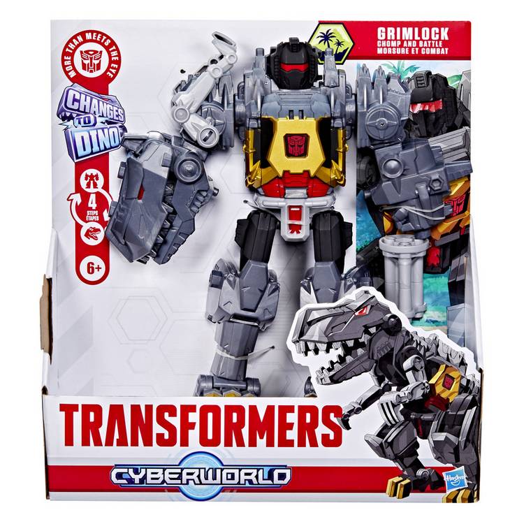 Transformers Cyberworld Grimlock action figure 22.5cm, UK version