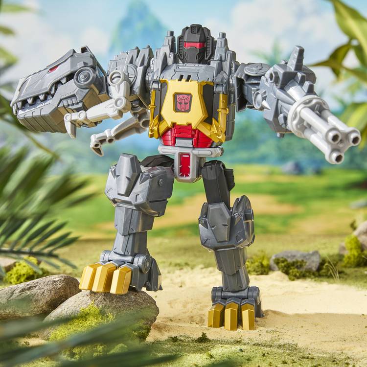 Transformers Cyberworld Grimlock action figure 22.5cm, UK version