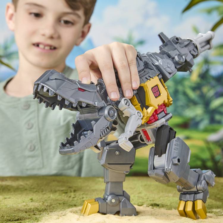 Transformers Cyberworld Grimlock action figure 22.5cm, UK version