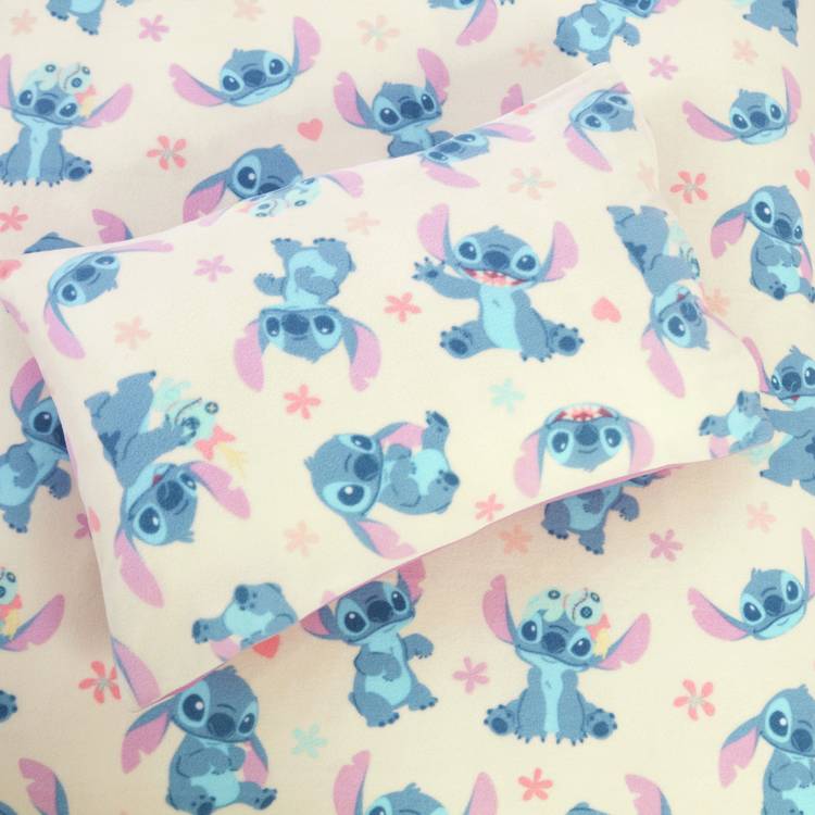 Disney Stitch Scrump fleece bedding set single size (British brand)