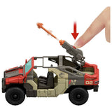 Mattel Jurassic World Rebirth vehicle with Velociraptor figure - British product
