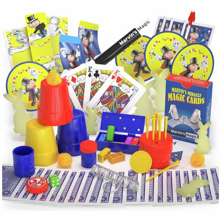 Marvin's Magic 365 magic tricks playset, imported from the UK
