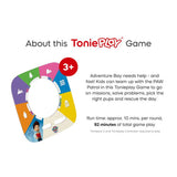 tonies Tonieplay PAW Patrol Rescue Heroes game, imported from the UK
