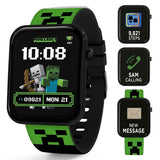 Minecraft kids smart watch green Creeper design (British brand)