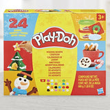 Play-Doh advent calendar holiday edition with 24 cans, UK version