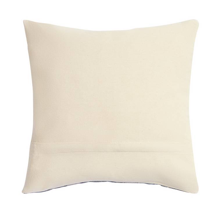Habitat chenille tapestry print cushion cream 43x43cm, UK version