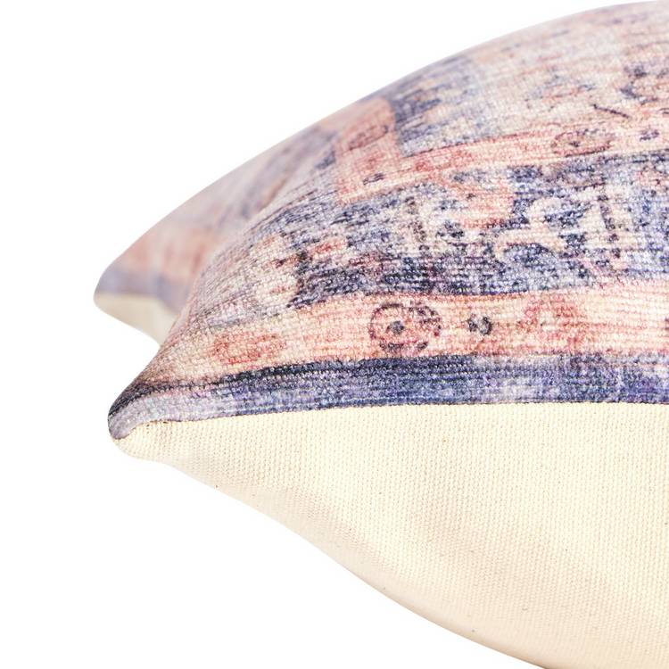 Habitat chenille tapestry print cushion cream 43x43cm, UK version