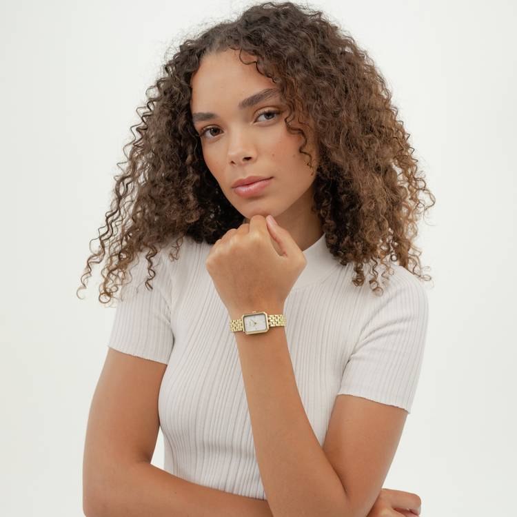 HUGO gold stainless steel bracelet watch - British product